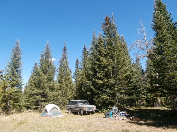 Camp near Yampa